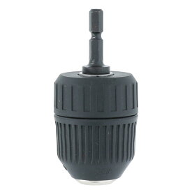 高儀(Takagi) 電動ドライバー用 キィレスドリルチャック EARTH MAN【ビットの着脱が簡単・スピーディー】ドリルチャック ドリルビット インパクトドライバービット チャック ドリルスタンド 六角軸 インパクトドライバーアタッチメント キーレスドリルチャック ドリルチャッ