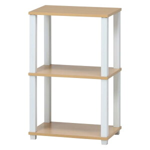 �s��f��(Fujiboeki) �I�[�v�����b�N �V�F���t 3�i ��47×���s29.5×����75.7cm �i�`������ �z���C�g �y�� �H��s�v �g�����i �t�B�b�g 99771