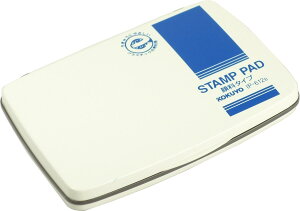 コクヨ スタンプ台 顔料タイプ 中形 青 IP-612BZ
