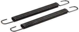 キタコ(KITACO) EXマフラースプリングセット(2本1セット/9×90mm) 汎用 ブラック 542-9999040