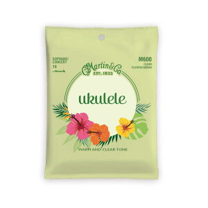 Martin }[` EN M600 CLEAR FLUOROCARBON SOPRANO/CONCERT .0191-.0216