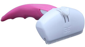 アイリスオーヤマ ペット用ブラシ フーリーイージー 犬用 Lサイズ ピンク