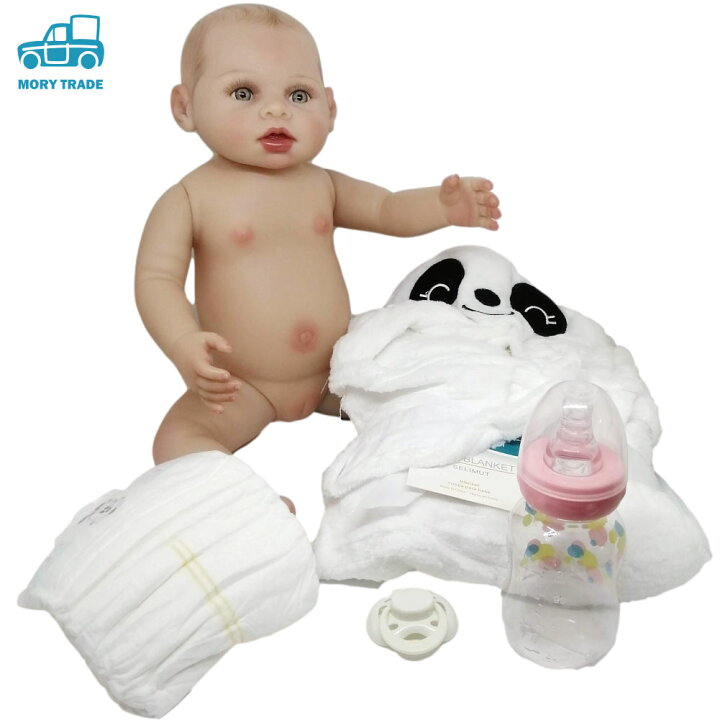 楽天市場 ポイント5倍 送料無料 リボーン 人形 赤ちゃん ベビー 乳児 新生児 おもちゃ リアル ぱっちり 40cm パンダ 人形 赤ちゃん人形 妊婦体験 妊婦 リアル赤ちゃん シリコンベビー人形 リアル人形 リボーンドール 新生活 Mory Trade 楽天市場店