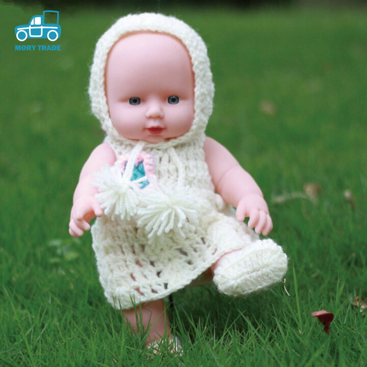 楽天市場 人形 赤ちゃん人形 乳児 新生児 おもちゃ ニット 白 衣装 付き 着せ替え きせかえ 沐浴 あかちゃん にんぎょう リアル 30cm 妊婦体験 妊婦 リアル赤ちゃん シリコンベビー 送料無料 Mory Trade 楽天市場店