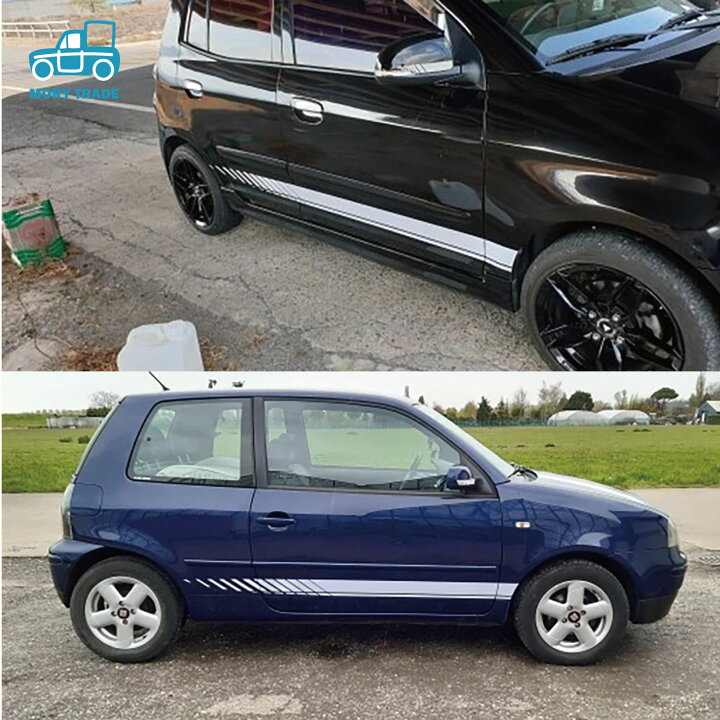 楽天市場 ボディ サイド ステッカー 9ｘ190cm 左右セット 白 黒 自動車 ストライプ 車 シール ドレスアップ デカール サイドステッカー サイドスカート カスタム カスタマイズ 汎用 レーシング セダン クーペ Suv カッティングシート 貼るだけカスタム 送料無料 Mory
