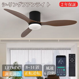 ＼2025新登場／【2年保証】シーリングファンライト led シーリングファン ファン付き照明 シーリングライト おしゃれ 10畳 14畳 調光調色 逆回転機能 APP対応 照明器具 天井照明 3羽根 扇風機 リビング 寝室 軽量 子供部屋 静音 タイマー 低い天井にも対応 薄型 空気循環
