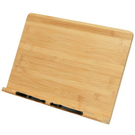 ブックスタンド 卓上 書見台 読書台 竹製 木製 本立て レシピスタンド タブレットスタンド パソコンスタンド オシャレ コンパクト 角度調整 折りたたみ 折り畳み