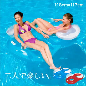 楽天市場 浮き輪 二人の通販