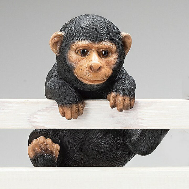 楽天市場】ミニハンギング さる 置物 ガーデン雑貨 オーナメント 動物 