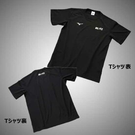 BLITZ ブリッツ MIZUNO×BLITZコラボ ミズノクイックドライTシャツ カラー:ブラック XLサイズ【13903】