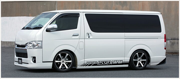 楽天市場】CRS ESSEX エセックス ハイエース ホイール EC EC-18 18 