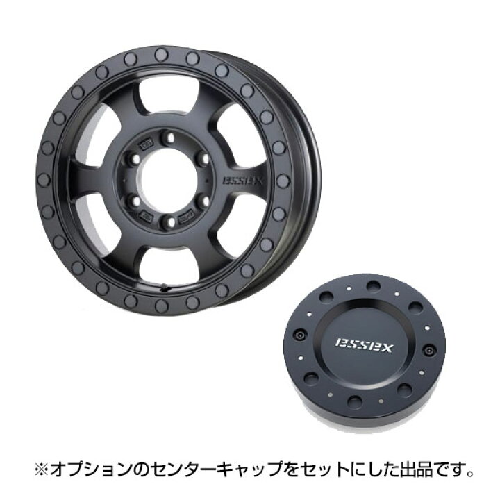 楽天市場】CRS ESSEX キャラバン ホイール EU-16 タイプEU 16インチ 