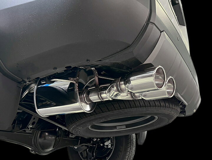 楽天市場】ELFORD ランドクルーザー250 スプリットデュアルマフラー 