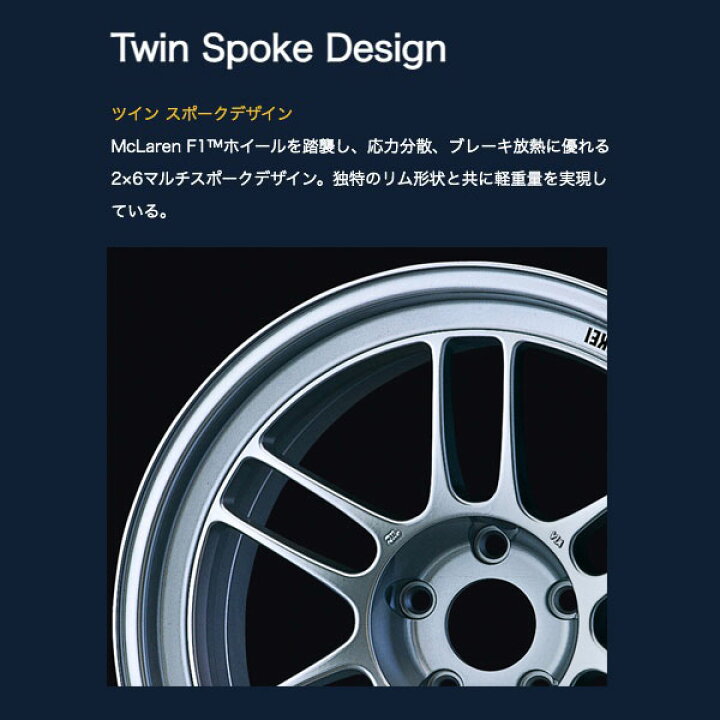 楽天市場】ENKEI エンケイ レーシング RPF1 アールピーエフワン 16 
