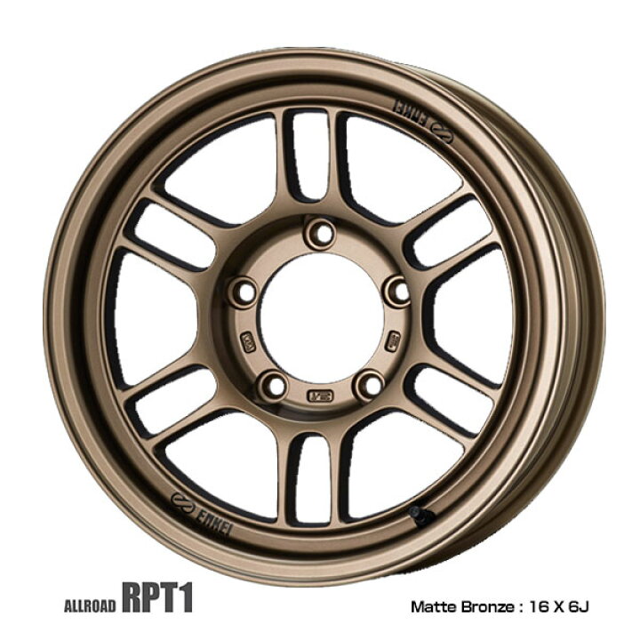 楽天市場】ENKEI エンケイ ジムニー用 オールロード RPF1デザイン 