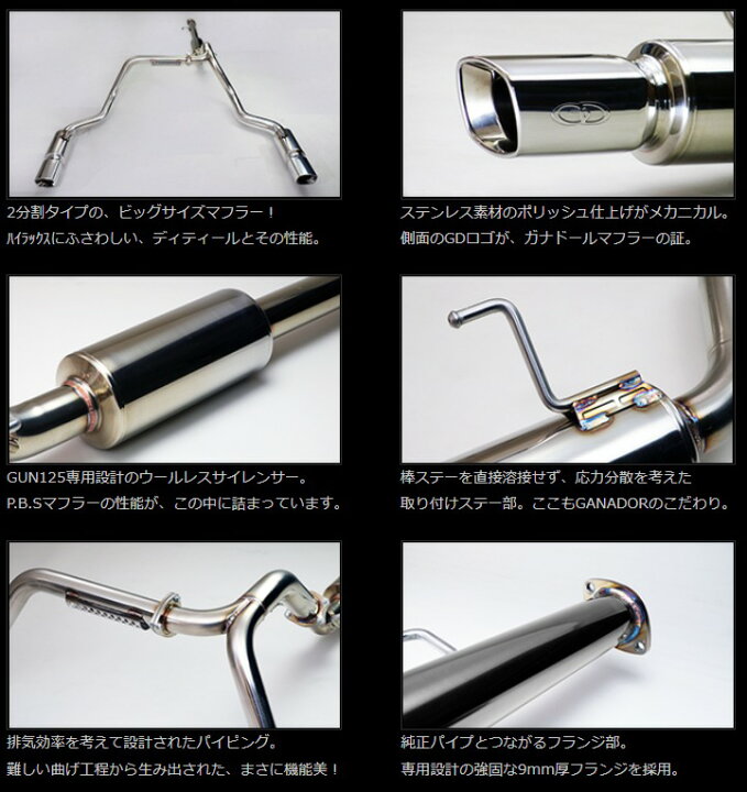 楽天市場】GANADOR ガナドール Vertex バーテックス ハイラックス 