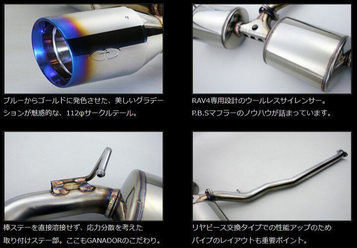 楽天市場】GANADOR ガナドール Vertex バーテックス RAV4 ガソリン車 