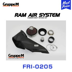 GruppeM M's ラムエアシステム AUDI S5 8TCAUF V8 2008-2011 【FRI-0205】 RAM AIR SYSTEM | K&N グループエム エアインテーク ハイフロー エアフィルター コア エアクリーナー