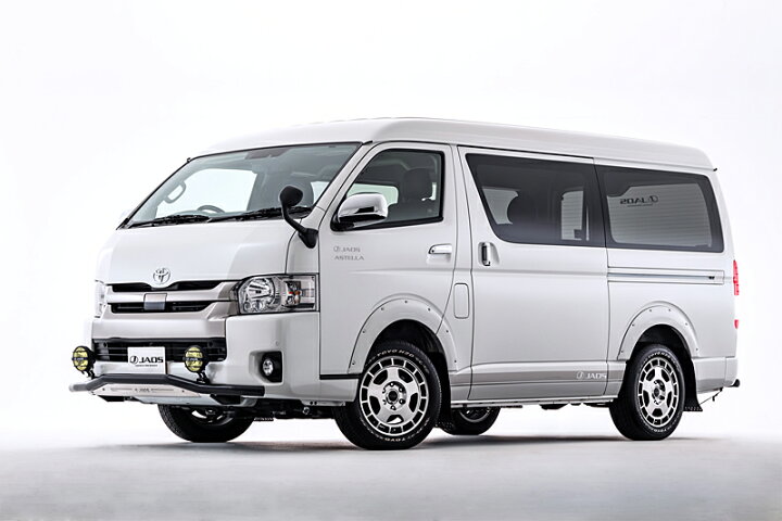 楽天市場 ジャオス Jaos フェンダーガーニッシュ Type X 未塗装品 ハイエース 0系 B1351np ｌfender Hiace Abs製 カスタム 車用品 カー用品 ドレスアップ 外装 モーストプライス