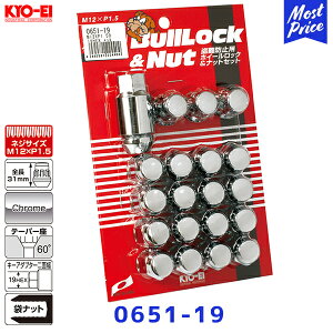 KYO-EI ���i�Y�� Bull Lock&NUT �u�����b�N&�i�b�g �N���[�����b�L 5���ԗp�y0651-19�zM12×P1.5 19HEX | �L���[�G�C �܃i�b�g ���b�N�i�b�g �z�C�[���i�b�g ����h�~