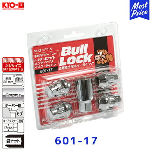 KYO-EI iY Bull Lock ubN N[bLy601-17zM12×P1.5 17HEX | bNibg zC[ibg L[GC KYOEI h~