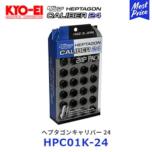 KYO-EI ���i�Y�� �w�v�^�S���L�����o�[24 �i�b�g24�� M12×P1.5 6���ԗp�yHPC01K-24�z | �L���[�G�C KYOEI 24PCS BLACK �u���b�N 12×1.5 �n�C�G�[�X HIACE HPC01K24