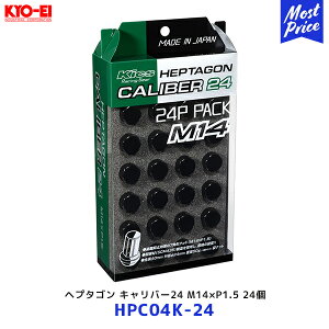 KYO-EI iY wv^SLo[24 ibg24 M14×P1.5 6ԗpyHPC04K-24z| L[GC KYOEI 20PCS BLACK ubN 14×1.5 hN[U[ N