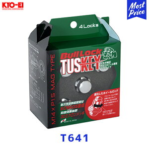 KYO-EI iY Bull Lock ubN TUSKEY M14×P1.5 ʍ 4 N[yT641z| KYOEI LEXUS N zC[bN bLibg g^A~zC[p L[GC KYOEI