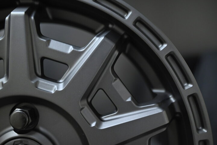 楽天市場】PPX D10X 16インチ 7.0J 35 5-114.3 マットダークガン 