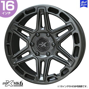 PPX MK6 16�C���` 7.0J 35 5-114.3 �z�C�[��1�{ | �s�[�s�[�G�b�N�X AME ���L RAV4 �f���JD:5 �G�N�X�g���C�� �u���b�N �K�����^
