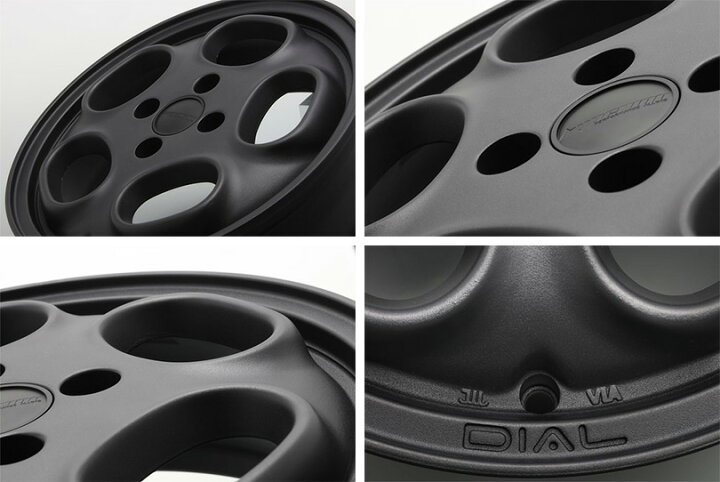 楽天市場】ハイペリオン DIAL ダイアル 15インチ 4.5J 43 4-100 