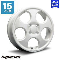 楽天市場】4穴ホワイト アルミホイール 15インチの通販