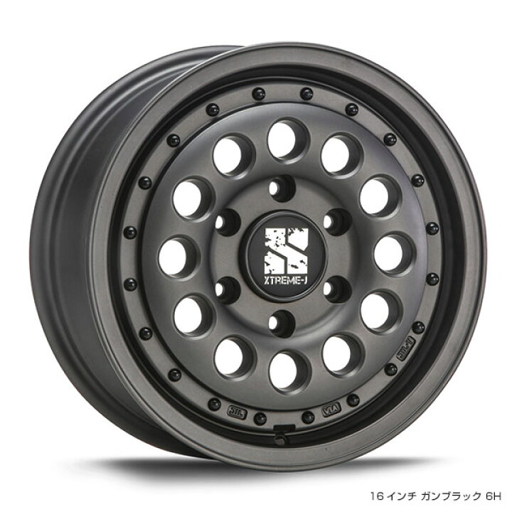 楽天市場】エクストリームJ XTREME-J ラギッド RUGGED 16インチ 6.5J 