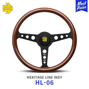 MOMO  XeAO we[WC INDY BLACK }zKj[Ebh 350mmyHL-06z| A[Y nh CfB ubN HL06 HERITAGE LINE