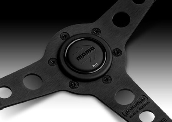楽天市場】MOMO モモ ステアリング PROTOTIPO BLACK EDITION 350mm 