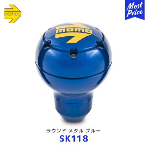 MOMO  Vtgmu Eh^ u[ ROUND METAL BLUEySK118z| A[Y Wp mu C^A ėp^Cv