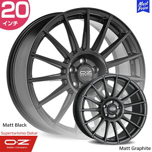 OZ Racing �I�[�[�b�g���[�V���O �X�[�p�[�c�[���Y�� �_�J�[�� 20�C���` 8.5J 40 5-114.3 �}�b�g�O���t�@�C�g �}�b�g�u���b�N �z�C�[��1�{ | �V�^�G���O�����h E53 �ԗ��׏d�Ή� �����[�X�^�C�� �X�|