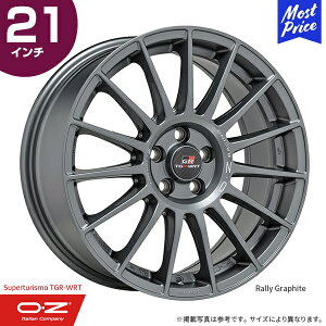 OZ Racing スーパーツーリズモ TGR-WRT 21インチ 9.0J 40 5-114.3 ラリーグラファイト ホイール 1本 | オーゼットレーシング Superturismo TOYOTA GAZOO Racing クラウンスポーツ クラウンクロスオーバー