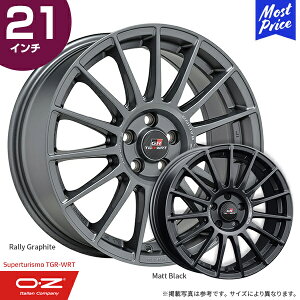OZ Racing スーパーツーリズモ TGR-WRT 21インチ 9.0J 45 5-120 ラリーグラファイト / マットブラック ホイール 1本 | オーゼットレーシング Superturismo TOYOTA GAZOO Racing アルファード ヴェルファイア