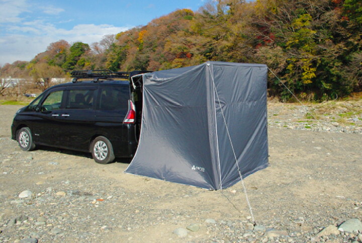 楽天市場】TERZO エアフレームカーサイドタープ Air Frame Car Side 
