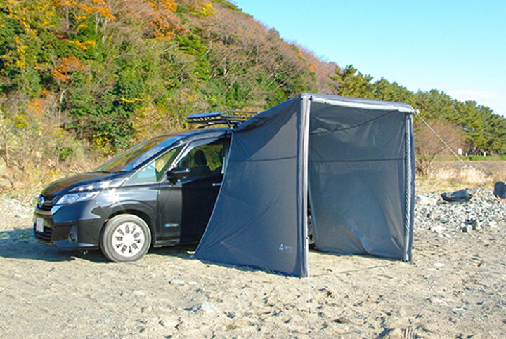 楽天市場】TERZO エアフレームカーサイドタープ Air Frame Car Side 