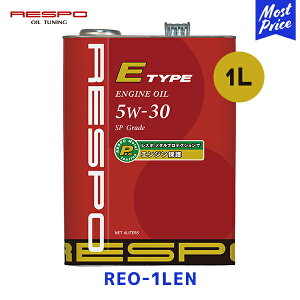 RESPO X| GWIC E-TYPE API:SP 5W-30 1b^[yREO-1LENz | X| E^Cv 5W30 1L ENGINE OIL 100 w ȔR^GW  RP SeIC GWی  