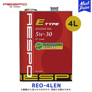 RESPO GWIC E-TYPE API:SP 5W-30 4b^[ yREO-4LENz | X| E^Cv 5W30 4L ENGINE OIL 100 w ȔR^GW  RP SeIC GWی  ei