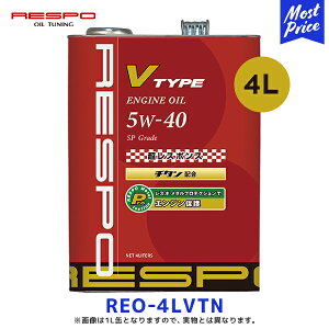 RESPO GWIC V-TYPE SP 5W-40 4b^[ yREO-4LVTNz | X| V^Cv 5W40 4L `^z ENGINE OIL 100 w rC-rC ]GWԂ  X|X SeIC
