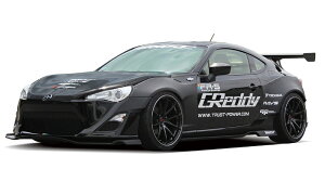 トラスト TRUST GReddy×ROCKETBUNNY エアロキットワイドバージョン ワイドボディ5点キット FRP トヨタ 86 ZN6 12/04-16/06 【17010223】 | フロントアンダースポイラー サイドステップ フロントフェンダー