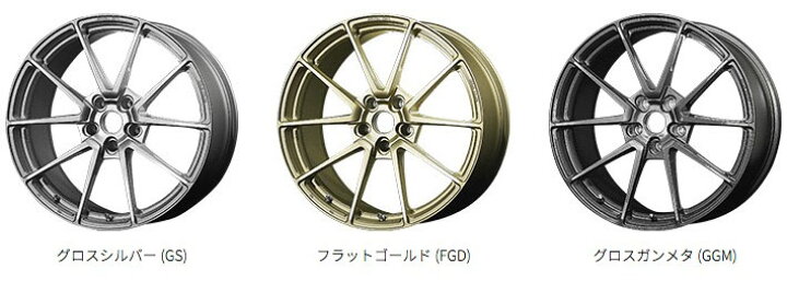 楽天市場】TWS Motorsport T66-GT 19インチ 10.0J 32 5-114.3 フラット 