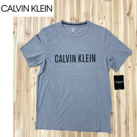 送料無料 Calvin Klein カルバンクライン CK ロゴプリント クルーネック 半袖Tシャツ 綿100％ コットン トップス メンズ ブランド MOSTSHOP ゆうパケ