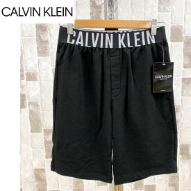 送料無料 Calvin Klein カルバンクライン CK ウエストロゴ スウェット ハーフパンツ イージーパンツ ルームウェア MOSTSHOP