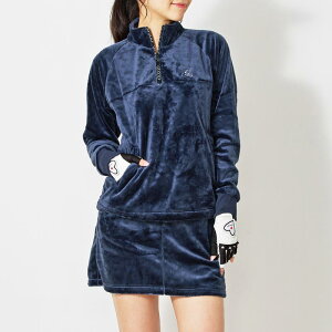 送料無料 ゴルフウェア レディース 上下セットアップ gs GOLF シャギーフリース トレーナー ニットセーター スカート ワンピース ロゴ刺繍 おしゃれ かわいい 韓国系 秋冬 ブランド