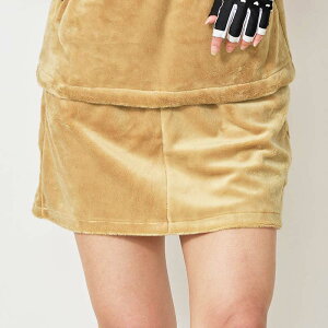 送料無料 ゴルフスカート レディース ゴルフウェア gs GOLF シャギーボアフリース ロゴ刺繍 無地 おしゃれ 秋冬 ブランド かわいい 韓国系